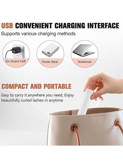 3-Gear 3.7V Electric Eyelash Curler