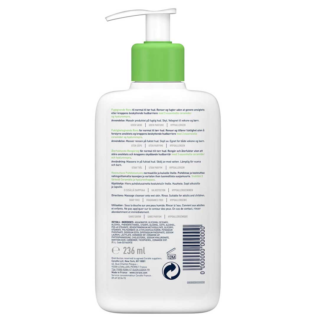 Hydrating Facial Cleanser with Hyaluronic Acid